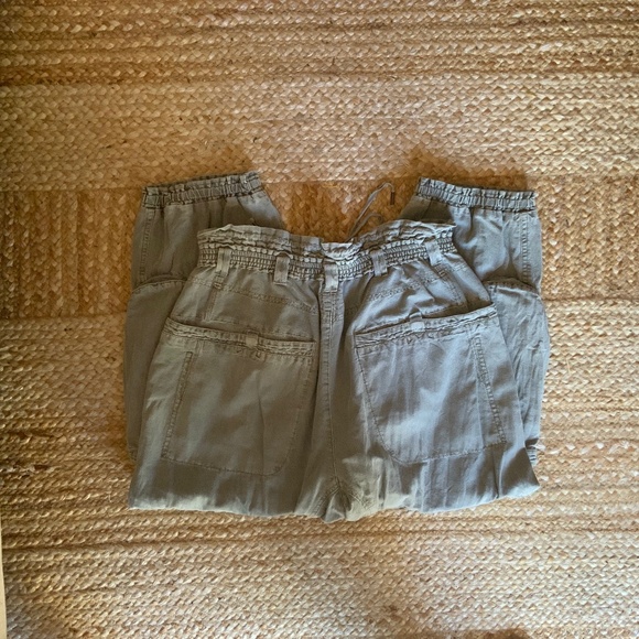 Free People Wind Drift Convertible Cargo Linen and Cotton Utility Pants - Picture 6 of 10